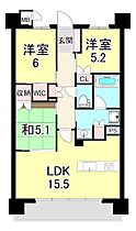 イーグルコートびわ湖大津京  ｜ 滋賀県大津市柳が崎（賃貸マンション3LDK・13階・68.32㎡） その2