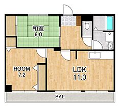 レイティー西大津3号館  ｜ 滋賀県大津市松山町（賃貸マンション2LDK・4階・55.32㎡） その2