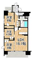 プレミスト大津京  ｜ 滋賀県大津市皇子が丘３丁目（賃貸マンション3LDK・13階・74.35㎡） その2