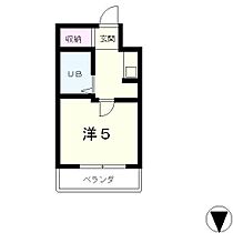 滋賀県大津市中央１丁目（賃貸マンション1K・7階・15.40㎡） その2