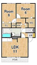 ラ　セリアRoRo  ｜ 滋賀県高島市今津町大供（賃貸アパート2LDK・1階・59.25㎡） その2