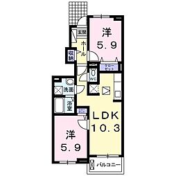 レークサイドナカノII 1階