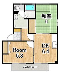 フロンターレ ビスタA棟 2階/-