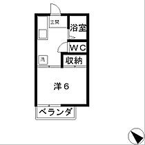 滋賀県草津市野路東５丁目（賃貸アパート1K・1階・21.21㎡） その2