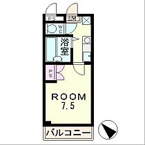 滋賀県草津市野路東４丁目（賃貸マンション1K・3階・22.75㎡） その2