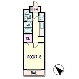 メゾン大将軍2 2階/-