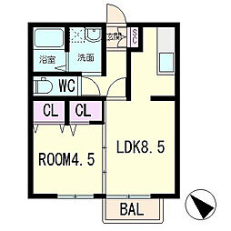 セジュールセガワ 2階