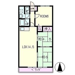 エミナール南草津 2階
