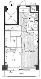 ライオンズガーデン鶴巻温泉 2LDKの間取図画像