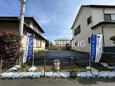 外観:北道路の整形地!車両並列2台駐車も可能です。 外観:北道路の整形地!車両並列2台駐車も可能です。