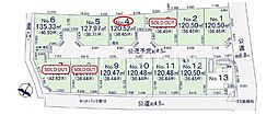 中郡二宮町山西 土地 全13区画 No.4