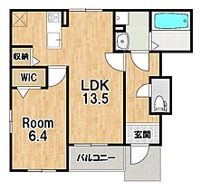 グレース　プルミエ  ｜ 滋賀県東近江市建部日吉町（賃貸アパート1LDK・1階・47.41㎡） その2