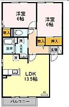 ウインズ22  ｜ 滋賀県近江八幡市中村町（賃貸アパート2LDK・1階・58.52㎡） その2