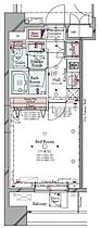 コンシェリア南麻布 ＰＬＡＴＩＮＵＭ ＳＱＵＡＲＥ  ｜ 東京都港区南麻布2丁目13番16（賃貸マンション1K・2階・26.32㎡） その2