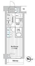 プレール・ドゥーク新宿Ｗｅｓｔ 317 ｜ 東京都新宿区北新宿2丁目2-5（賃貸マンション1K・3階・25.30㎡） その2