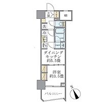 Soleado早稲田 1302 ｜ 東京都新宿区弁天町178-3（賃貸マンション1DK・13階・25.20㎡） その2