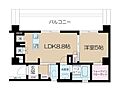 ダイアパレス赤坂4階19.8万円