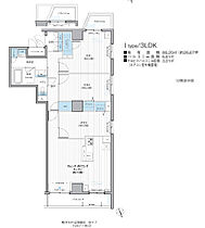 栖～すみか～浅草蔵前 1203 ｜ 東京都台東区駒形1丁目3-11（賃貸マンション3LDK・12階・88.20㎡） その2