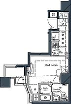 ラフィスタ横浜吉野町II 803 ｜ 神奈川県横浜市南区日枝町4丁目125番（賃貸マンション1K・8階・20.43㎡） その2