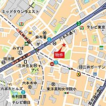 オーキッドレジデンス六本木  ｜ 東京都港区六本木3丁目8-5（賃貸マンション1LDK・2階・53.35㎡） その19