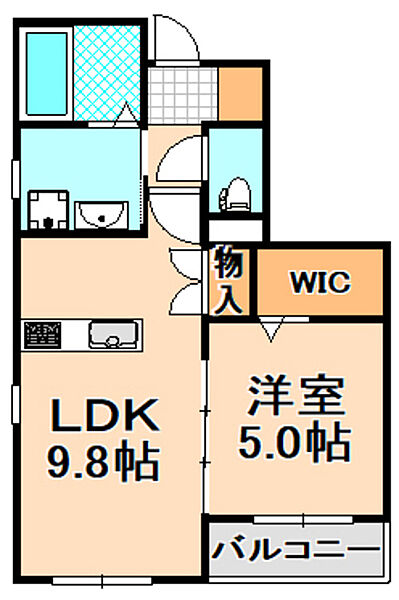 エルピーダ ｜兵庫県伊丹市荒牧1丁目(賃貸アパート1LDK・1階・40.79㎡)の写真 その2