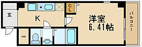 ＶＩＶＥＲ西台  ｜ 兵庫県伊丹市西台3丁目（賃貸マンション1K・4階・24.60㎡） その2