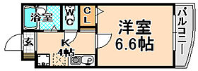 セントラル1501  ｜ 兵庫県伊丹市中央1丁目（賃貸マンション1K・3階・26.86㎡） その2