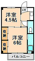 ビレッジハウス鴻池  ｜ 兵庫県伊丹市鴻池2丁目（賃貸マンション2K・1階・28.98㎡） その2