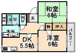 🉐敷金礼金0円！🉐フラワーハイツ西川