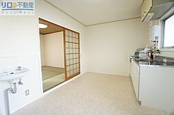 友清ハイツ 1階2DKのリビング/ダイニング