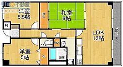 ブリーユエトワール 3LDKの間取図画像