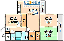 ベル・トーリー 3LDKの間取図画像