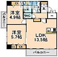 CRYSTA荒牧3階8.9万円