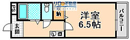 ソレイユ新伊丹 1Kの間取図画像