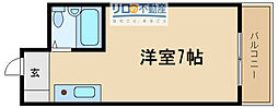 メゾンプチ13 1Kの間取図画像