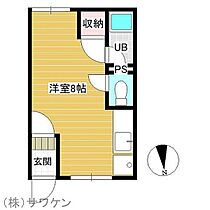 滝川第1総合ハイツA 205 ｜ 北海道滝川市大町５丁目（賃貸アパート1R・2階・19.44㎡） その2