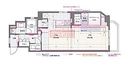 小田急小田原線 参宮橋駅 徒歩4分の賃貸マンション 1階1LDKの間取り