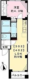 ヴェラルーチェ 1LDKの間取図画像