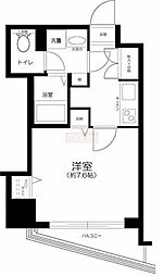 菱和パレス渋谷西 1Kの間取図画像