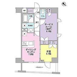 Rosetta 1SDKの間取図画像