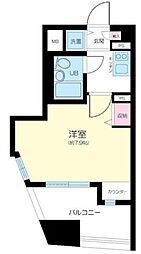 日神デュオステージ笹塚西館 1Kの間取図画像