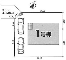 川越市岸町1丁目新築一戸建て〜全1棟