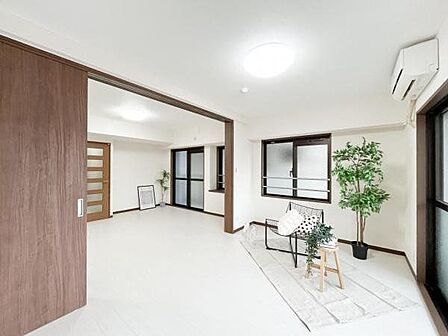 引き戸の開閉ができ、用途によって使い分けることができます。