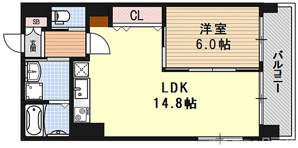 5S京都五条（ファイブエス京都五条） 601｜京都府京都市右京区西京極東大丸町(賃貸マンション1LDK・6階・45.13㎡)の写真 その2