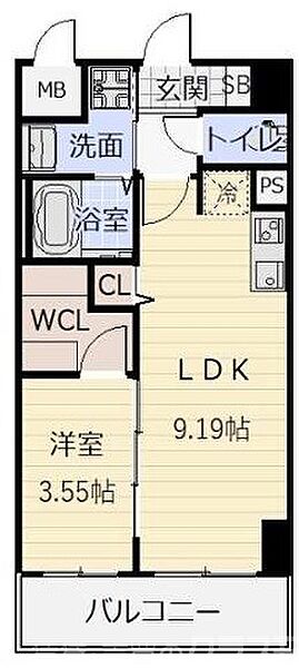 仮）西大路新築PJ 402｜京都府京都市南区吉祥院三ノ宮西町(賃貸マンション1LDK・4階・34.54㎡)の写真 その2