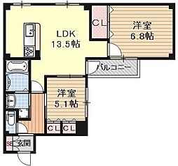 COMODO御所南(コモド御所南) 3階/303
