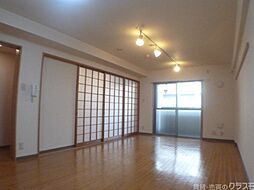 ジュネス木駒 403 4階2DKのリビング/ダイニング