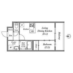 アドバンス京都リエートII 2階