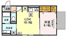 ヴィダ西京極 2階