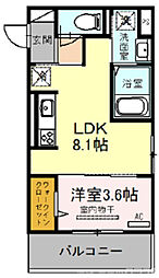Cozy Cote上鳥羽（コージーコート上鳥羽） 1階/106